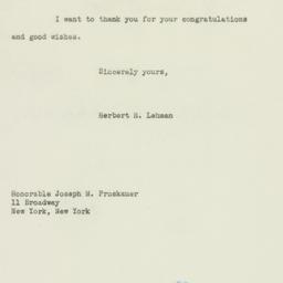 Letter: 1949 November 22