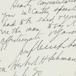 Letter: 1953 July 23