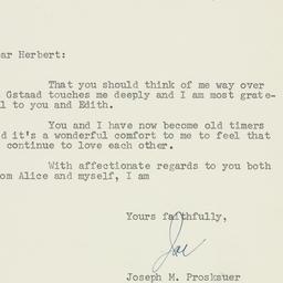Letter: 1957 August 9
