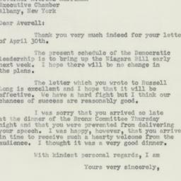 Telegram: 1956 May 5