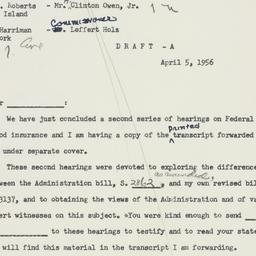Telegram: 1956 April 5