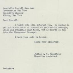 Telegram: 1956 January 5