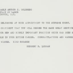 Telegram: 1962 August 30