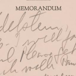 Memorandum: n.d.