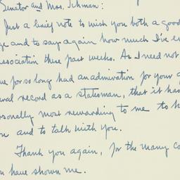 Letter: 1957 May 28