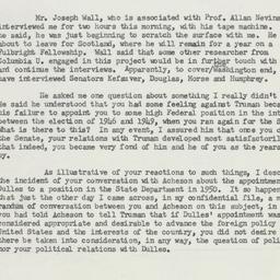 Letter: 1957 September 4