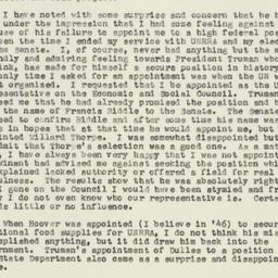 Letter: 1957 September 8