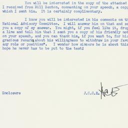 Memorandum: 1957 February 1