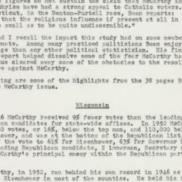 Memorandum: 1956 December 18