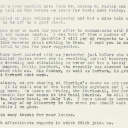 Letter: 1957 June 8