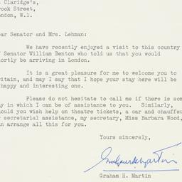 Letter: 1957 June 4