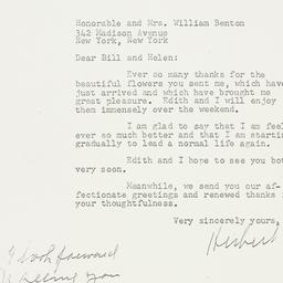 Letter: 1957 October 25