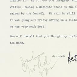 Memorandum: 1958 March 22