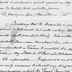 [Document, 1795 February 02]