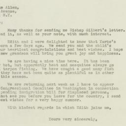 Letter: 1947 June 4