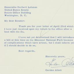 Letter: 1956 April 28