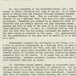 Memorandum: 1956 April 20