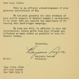 Letter: 1950 October 19
