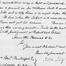 [Document, 1795 January 31]