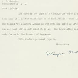 Letter: 1950 September 28