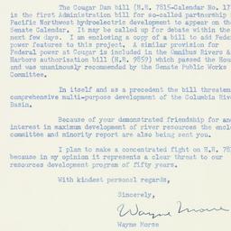 Letter: 1954 August 11
