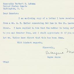 Letter: 1952 April 11