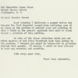 Letter: 1950 May 16