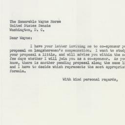 Letter: 1953 January 7