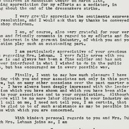 Letter: 1958 March 12