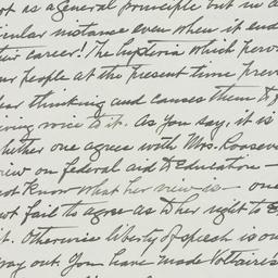 Letter: 1949 July 26