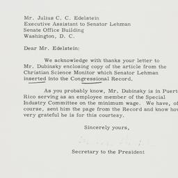 Letter: 1956 January 17