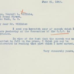 Letter: 1942 June 21