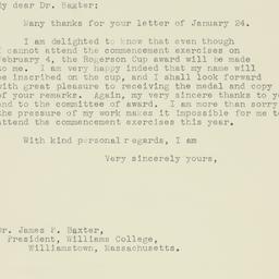 Letter: 1943 January 28