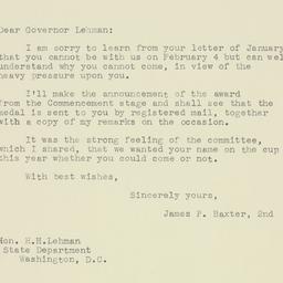 Letter: 1943 January 24