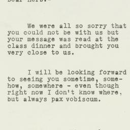Letter: 1954 June 22