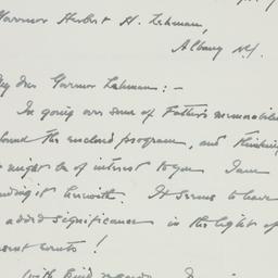 Letter: 1940 September 10