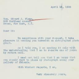 Letter: 1936 April 10