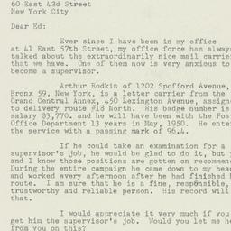 Letter: 1950 February 28