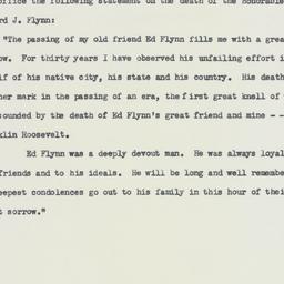 Press Release: 1953 August 18