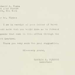 Letter: 1950 March 14
