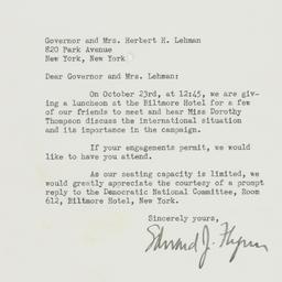 Letter: 1940 October 17