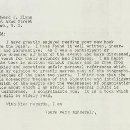 Letter: 1947 August 15