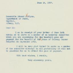 Letter: 1937 June 16