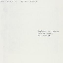 Telegram: 1955 August 22