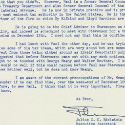 Letter: 1955 December 3