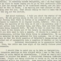 Letter: 1954 September 3
