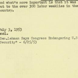 Note: 1953 July 3