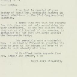 Letter: 1952 April 8