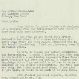 Letter: 1951 June 8