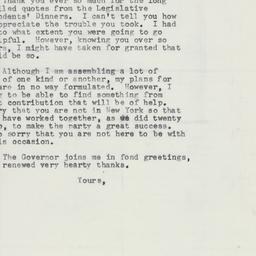 Letter: 1958 February 20